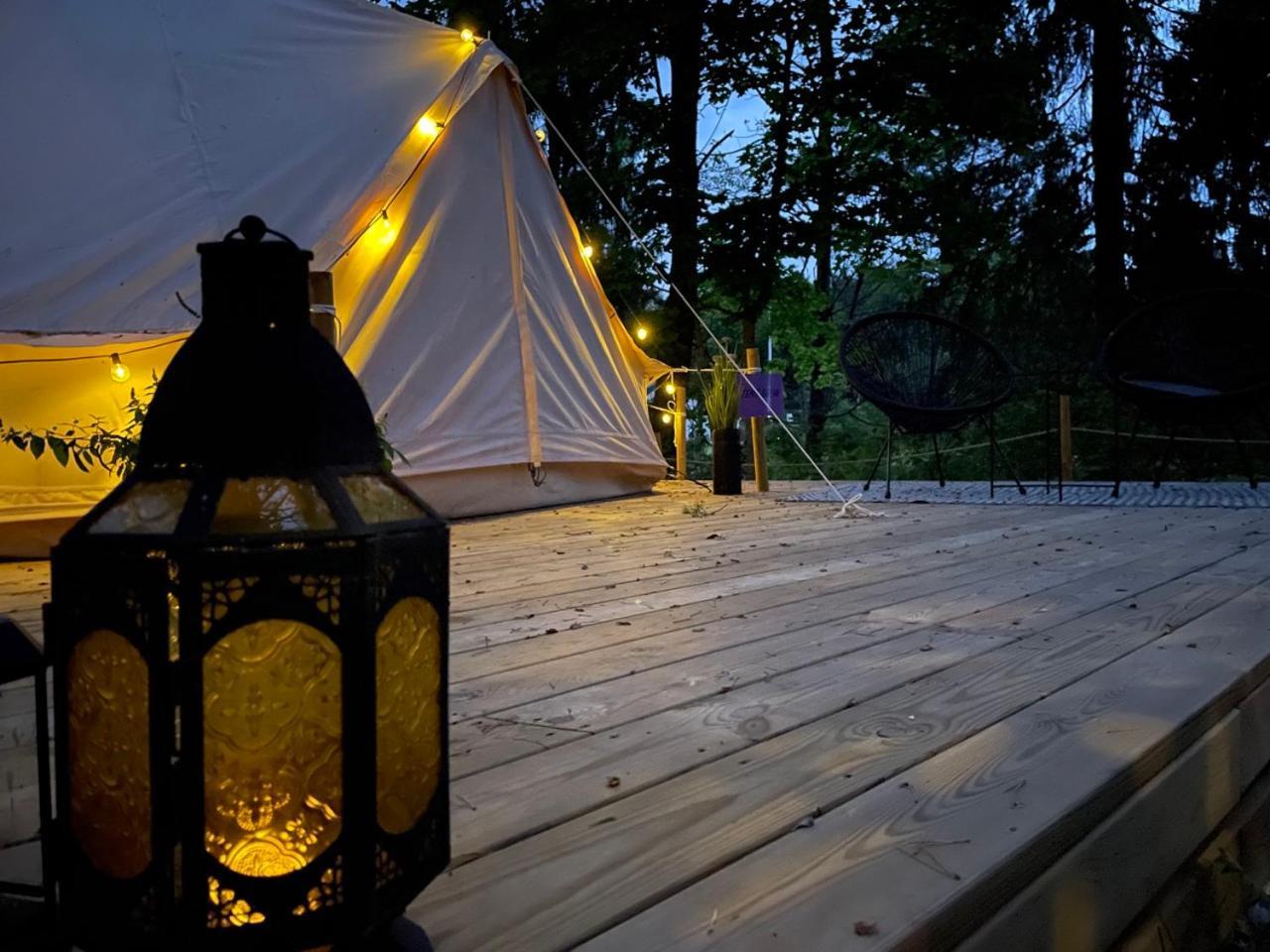 Tent Delhi A B&B In A Luxury Glamping Style Mariefred Exterior foto